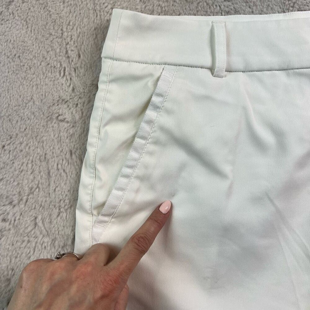 Puma Mini Skirt Skort Womens Size 4 White Golf Tennis Shorts Lined - Picture 8 of 12